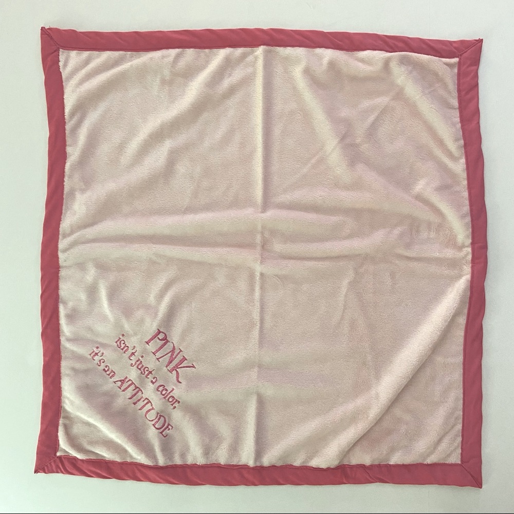Ganz baby girl “ PINK isn’t just a color, it’s an ATTITUDE” blanket